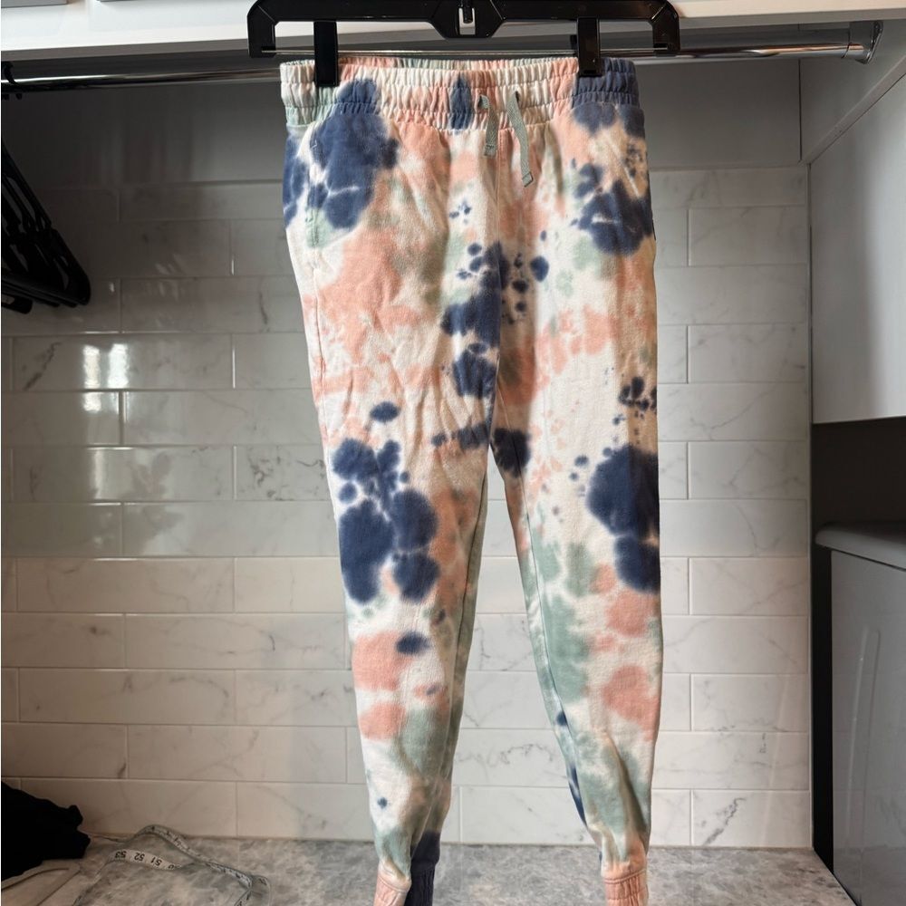 art class Multicolor Tie-Dye Sweatpants size 6/7 unisex soft comfy